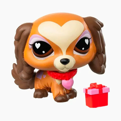 Игровой набор Littlest Pet Shop Праздники День Святого Валентина Спаниель Hasbro 01069_LPS 1